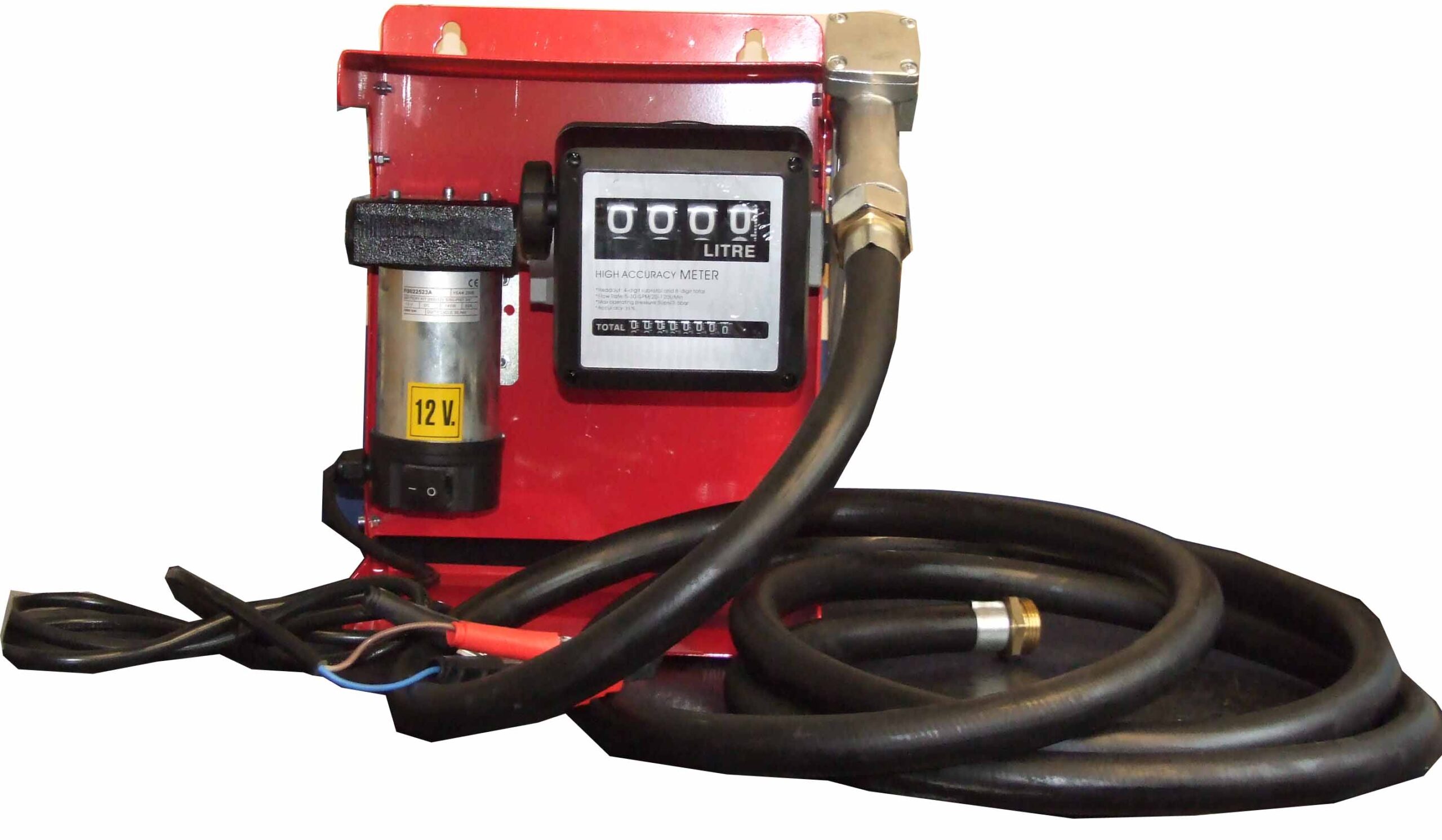 SIP 12v Diesel Transfer Pump with Fuel Meter - SIP Industrial