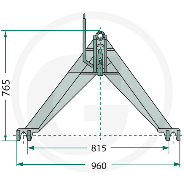 Tractor A-frame