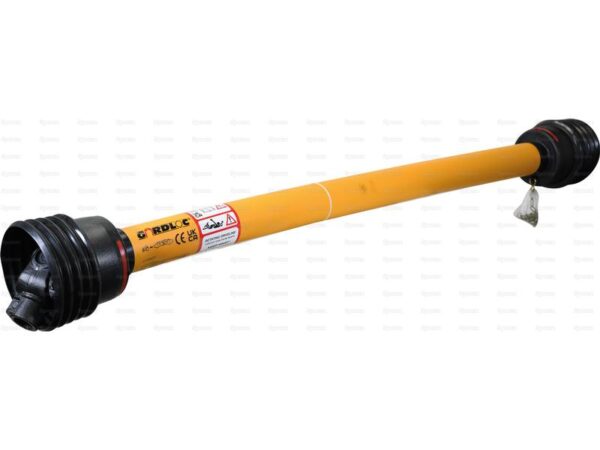 GARDLOC PTO Shaft - (Lz) Length: 1510mm, 1 3/8'' x 6 Spline Q.R. to 1 3/8'' x 6 Spline Shear Bolt Limiter