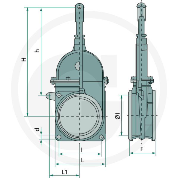 MZ Gate valve 6"